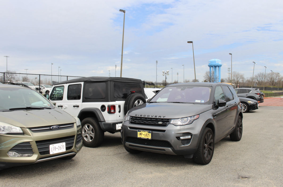 With permission from friends, some students strategically double-park as to maximize space in the crowded lot when no spots remain.